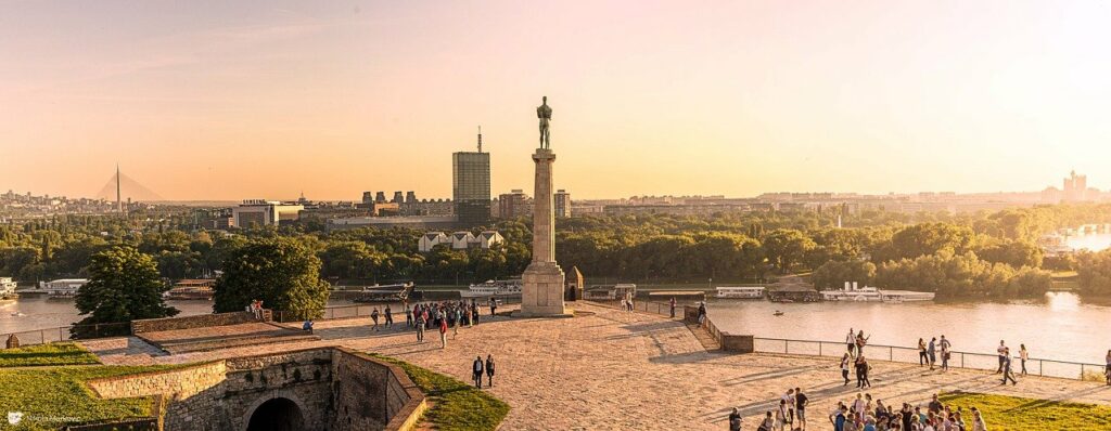 Kalemegdan Park in Belgrade, one of the best cities in Serbia